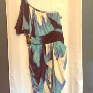 Vince Camuto one shoulder dress
